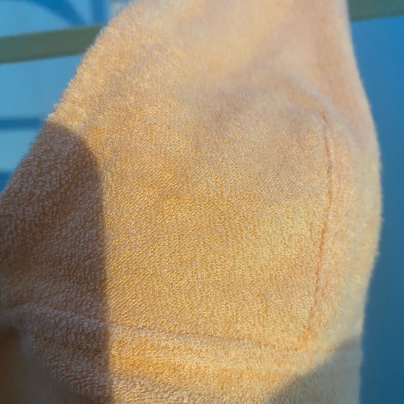 Towel material neon orange bra/top‎ - Picture 3 of 4